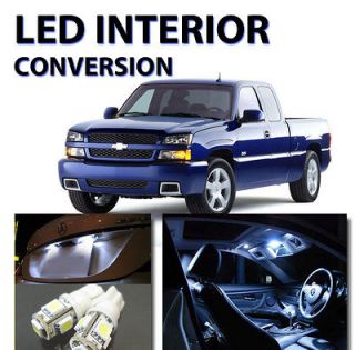 AGT™ Xenon White Interior LED Package Kit for Chevy Silverado 2000 