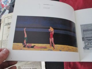 Graham Nickson Exhibition Catalog Bathers Swimmers Paintings Art 1983 