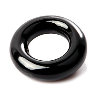 Black Round Weight Power Swing Ring for Golf Clubs Warm Up Training 