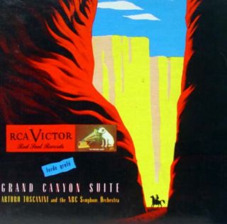 arturo toscanini grand canyon suite label rca victor red seal records 