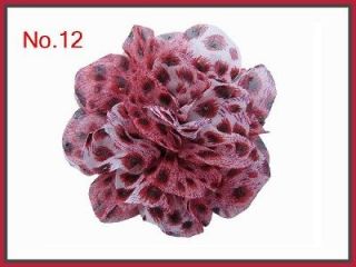 18 pc Hair Clip Rose Lotus Chrysanthemum Flower 78 style B2A