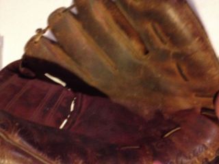 RICHIE ASHBURN MacGregor store model vintage baseball glove 1960s 