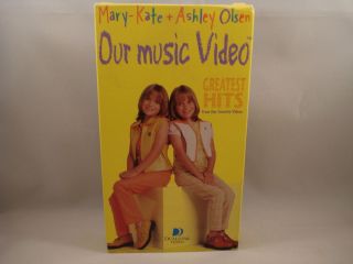 Mary Kate Ashley Olsen Our Music Video VHS 1997 085365335738