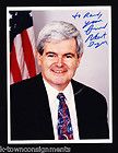 Newt Gingrich Speaker of The House Congress Signed FDC