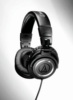 Audio Technica ATH M50 DJ Headphones ATH M 50 Coiled Wire ATHM50 ATH 