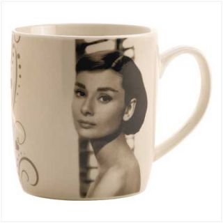 Audrey Hepburn 12oz Ceramic Mug by Design by Avenue LA Microwave 