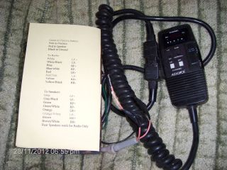 Audiovox CB Radio 40 Channel with All Handset Controls