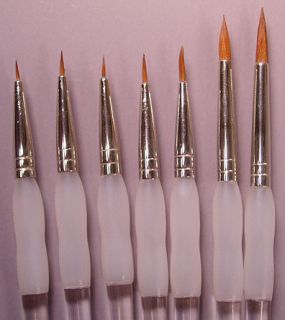   Round Art Paint Brushes w Soft Grip Handles Royal Brush Co