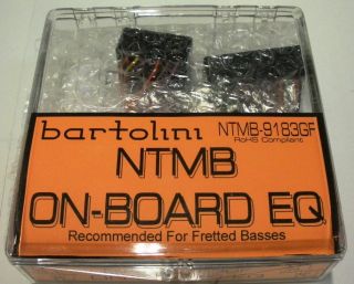 Bartolini NTMB 9183 GF on Board EQ for Fretted Bass New