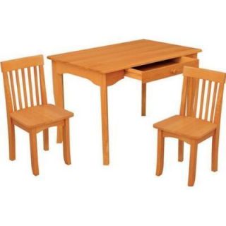 Avalon Table and Chair Set Honey KidKraft 26641 Childs wood