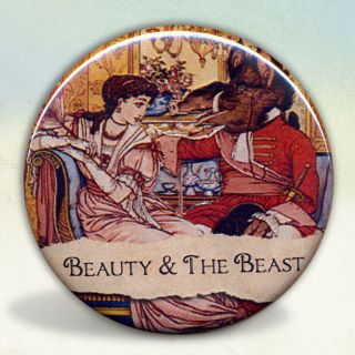 beauty and the beast pocket mirror tartx one day shipping