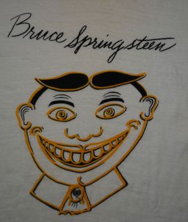 Vintage Bruce Springsteen Asbury Park Tilly 73 T Shirt 1970s 1973 M 