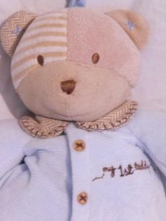 Carters My First Teddy Bear Baby Boy Musical Crib Toy
