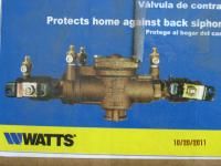 Watts 1 Reduced Pressure Backflow Preventer Assembly #009M2QT