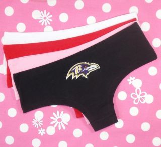 Baltimore Ravens Womans Panties Boyshorts Charm NFL