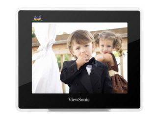 ViewSonic 2G built in battery LED 8 digital photo frame remote control