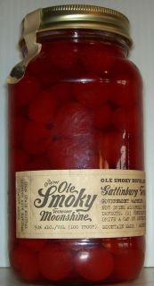 The Original OLE SMOKY Tennessee Moonshine   Moonshine Cherries, small 