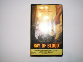 Bay of Blood Mario Bava MPI Gorgon VHS Mint Condition RARE