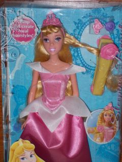 Mattel Disney Princess Aurora CRIMP & STYLE SLEEPING BEAUTY 