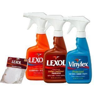 Lexol Auto Restorer Car Interiors Seats Leather Conditioner Cleaner 
