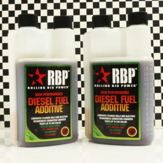 RBP HP High Performance Diesel Fuel Power Additive Increase Mileage 
