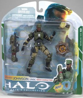 Halo 3 Collection Series 5 Sgt Avery Johnson Action Figure McFarlane 