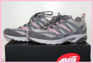 Avia Womens Athletic Shoes 9 5 M New ZO2 Z02 Grey Gray Pink