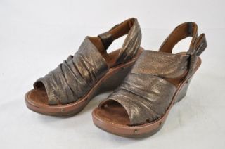 Bare Traps Bissy Womens New Bronze Open Toe Slingback Sandals Sz 7 5M 