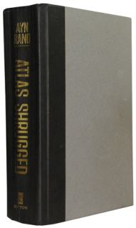 Ayn Rand   Atlas Shrugged   HC 1st THUS 1st Printing   NR