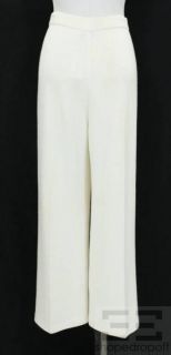 St John Basics & Collection 2 Piece Black & Cream Knit Pants Set Size 