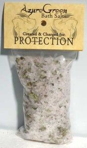 Protection Bath Salts 6oz Pagan Wiccan Witchcraft