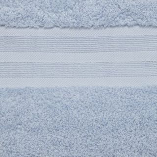   Percent Organic Cotton Oversized Bath Towel Set of 2 Water Blue