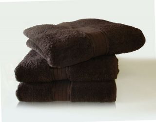 Pcs by Crown Jewel Brown 30x54 Luxurious Bath Towels
