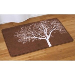 Tree of Life 4pc Bath Set Shower Curtain Towels Rug New