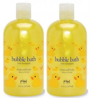primal elements rubber duck bubble bath fruity new