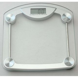 The BergHOFF bathroom scale is built with stainless steel construction 