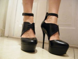 BEBE Shoes Sandals Heels Platforms Lydia Black 5 6 7 8 9 10