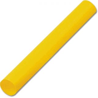 Yellow Plastic Track and Field Relay Race Baton