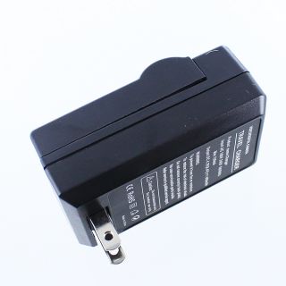 Fosmon Compact Battery Car Wall Charger for Canon Camera BP 110 CG 110 