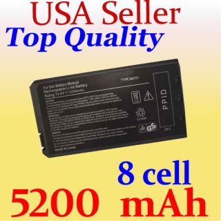 Battery for Dell 312 0326 Inspiron 1000 1200 2200 T5443