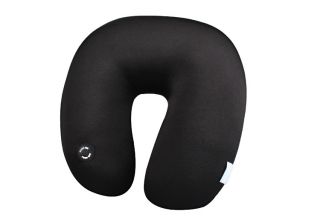 New Neck Massage Microbead Pillow Battery Operated Vibrating Travel 