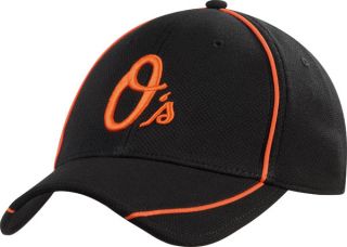   Orioles Black New Era 39THIRTY Batting Practice Flex Hat