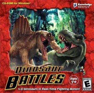 Dinosaur Battles (Vista 32 bit)   NEW FACTORY SEALED SOFTWARE
