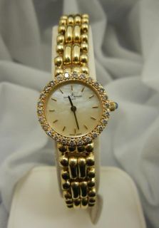 Baume Et Mercier Mother of Pearl Watch with Diamonds in 14k