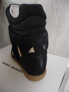 NIB Isabel Marant Bayley leather and suede sneakers shoes  sz FR 37,38 