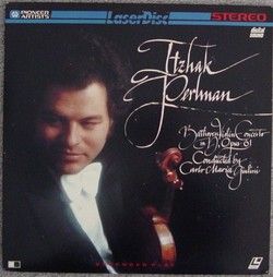 Itzhak PERLMAN Beethoven Violin Concert D op. 61 Carlo Maria Giulini 