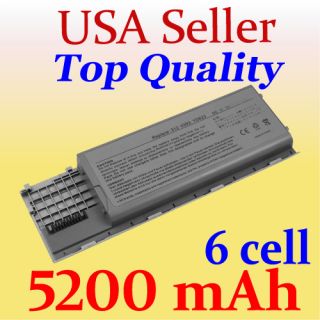 New 6 Cell Battery for Dell Latitude D620 D630 D640 PC764 TC030