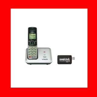 Cordless Phone with Caller ID Call Waiting and Magicjack Plus 