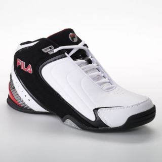 Fila Sport Rimshot Basketball Shoes Sz 12 Mens White Black