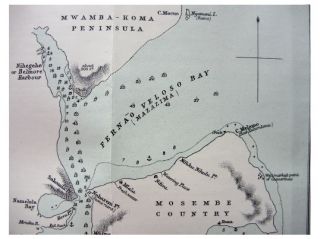 1885 ONeill   FERNAO VELOSO BAY   NACALA   Mozambique Coast   COLOR 